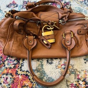 Chloe Brown Handbag.